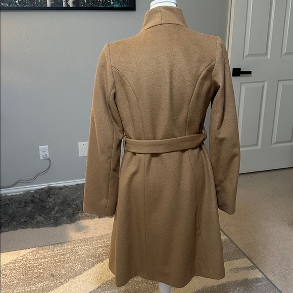 MICHAEL Michael Kors- Walker belted wrap wool coat - Picture 6 of 6